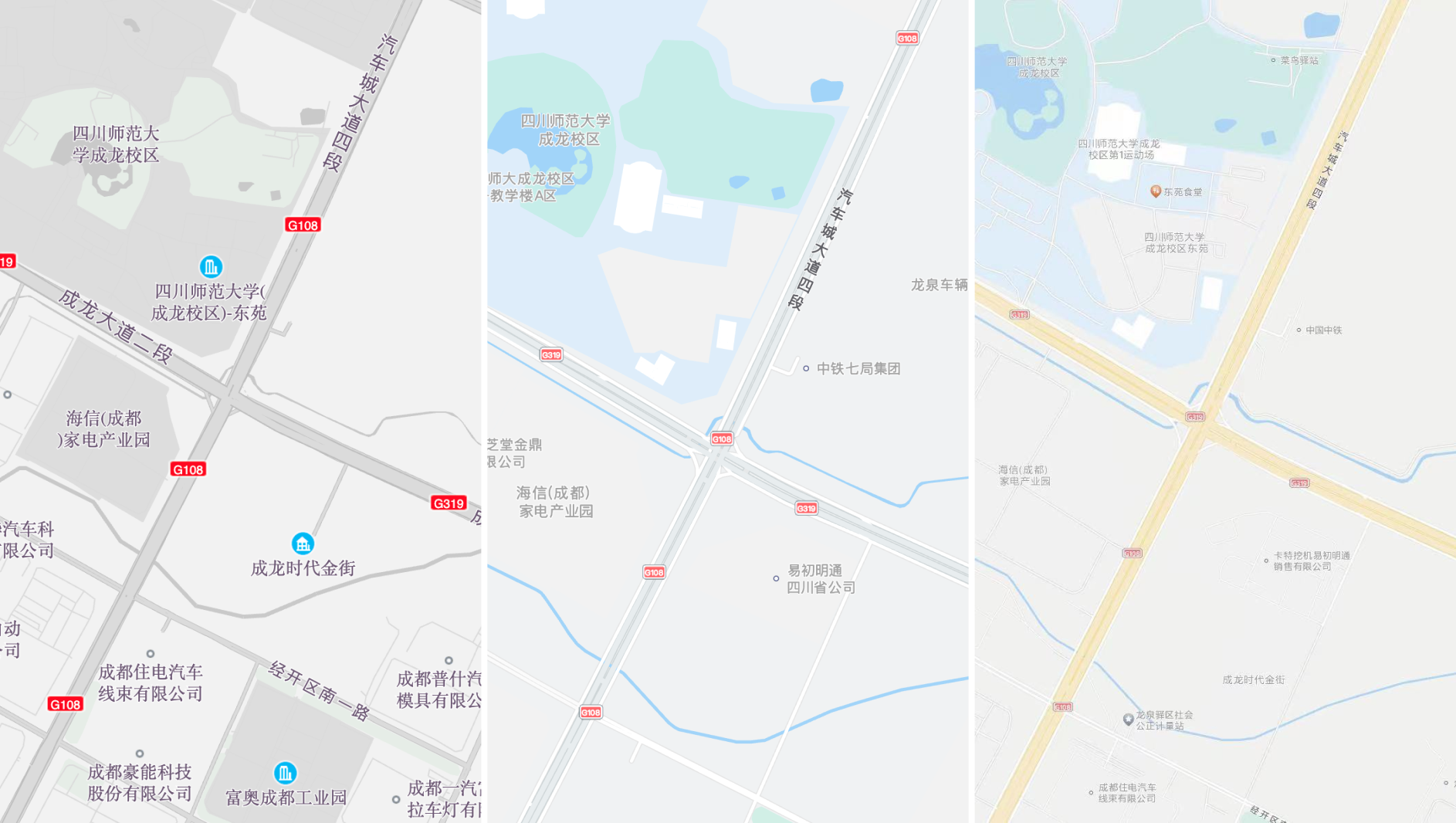 Map iteration comparison — area 3