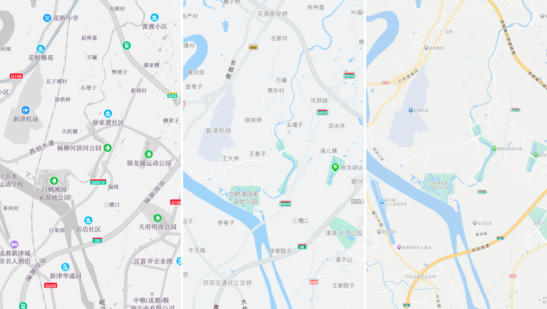 Map iteration comparison — area 4