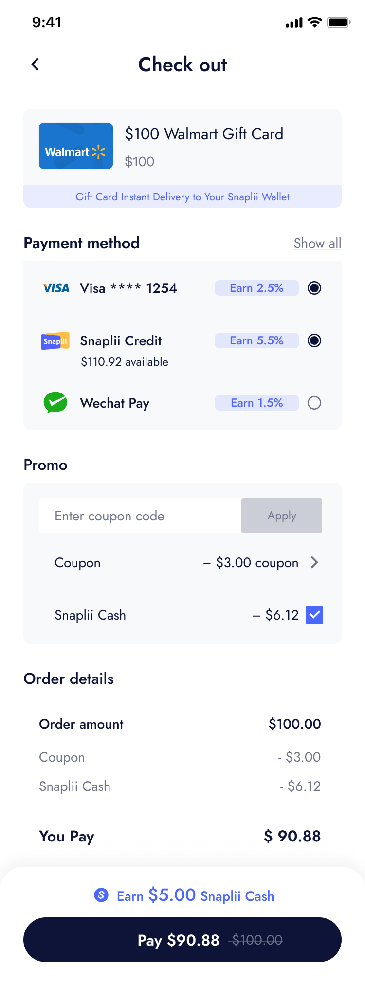 Checkout Walmart